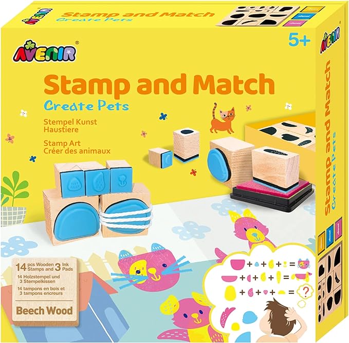 Stamp and Match Create Pets