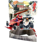 Wenskaart Swing Cards Racing Cars