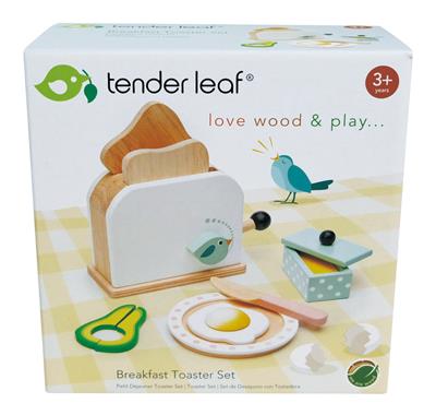 Ontbijt toaster-set Tender Leaf