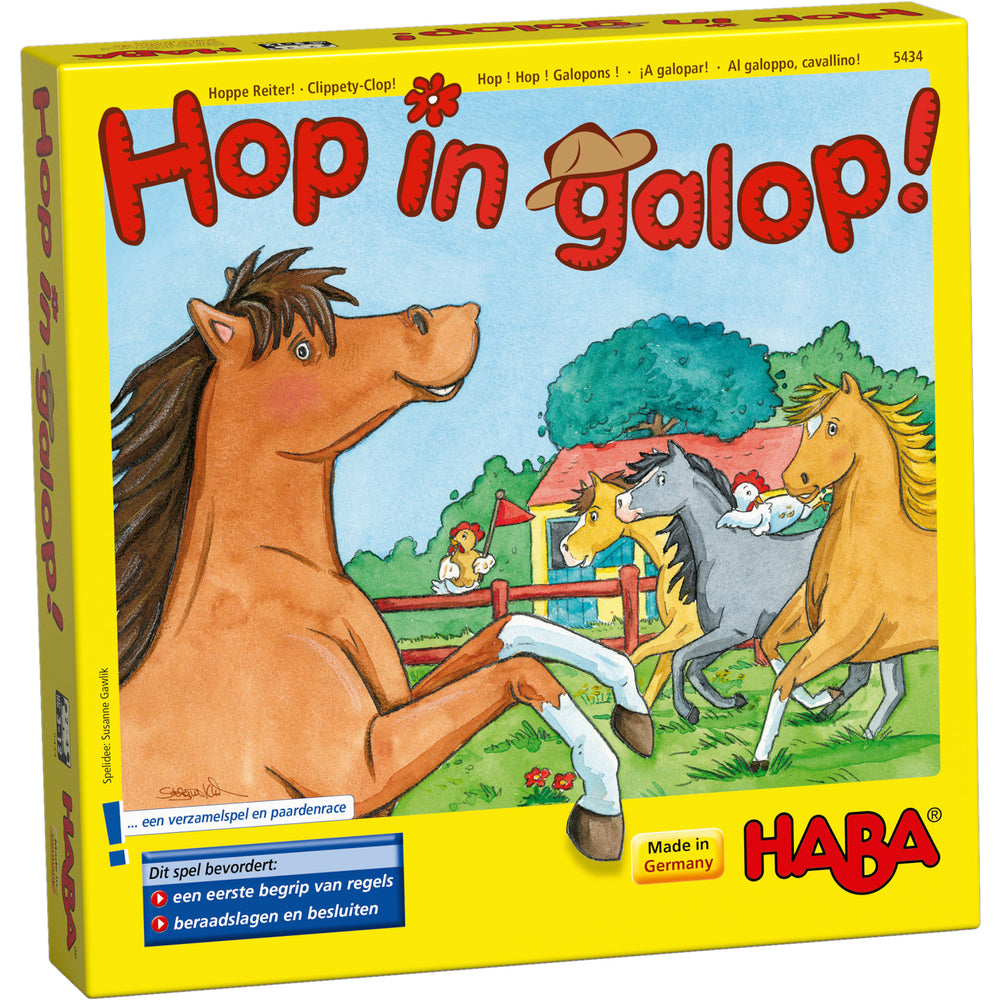 Spel - Hop in galop!