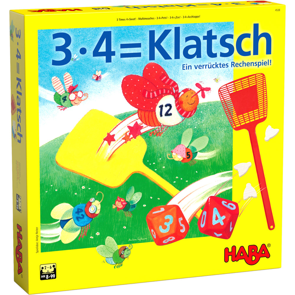 Spel - 3 x 4 = Pets Klatsch