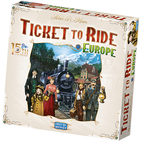 Ticket to Ride - 15th Anniversary Deluxe - Europe