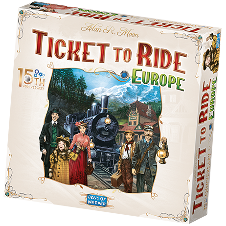 Ticket to Ride - 15th Anniversary Deluxe - Europe