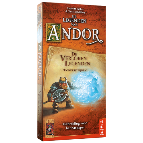 De Legenden van Andor: De Verloren Legenden: Donkere Tijden - Bordspel