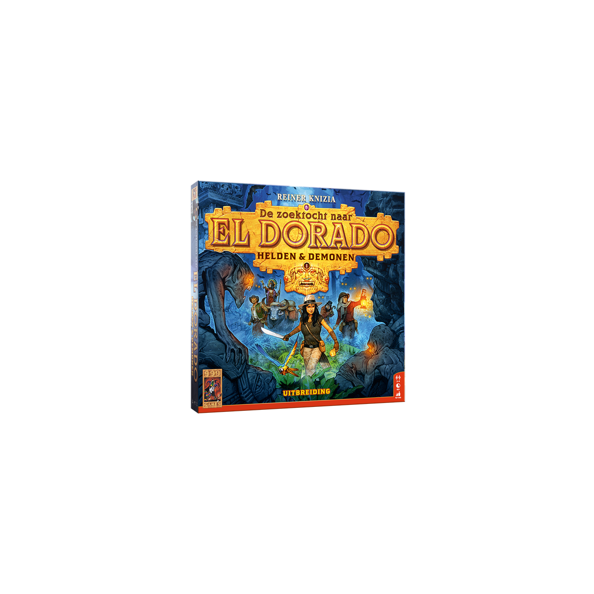 De Zoektocht naar El Dorado: Helden & Demonen - Bordspel