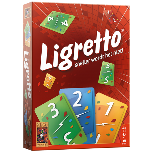 Ligretto rood - Kaartspel