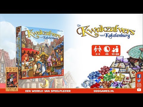 De Kwakzalvers van Kakelenburg - Bordspel