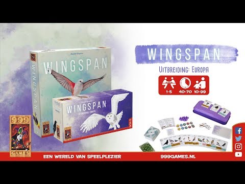 Wingspan uitbreiding: Europa - Bordspel