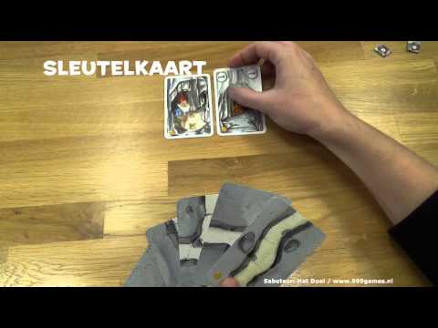Saboteur: Het duel - Kaartspel
