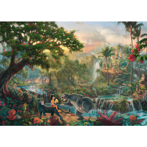 Disney The Jungle book, 1000 stukjes - Puzzel