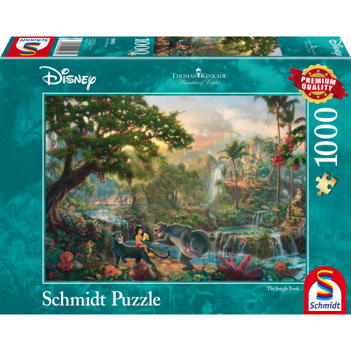 Disney The Jungle book, 1000 stukjes - Puzzel
